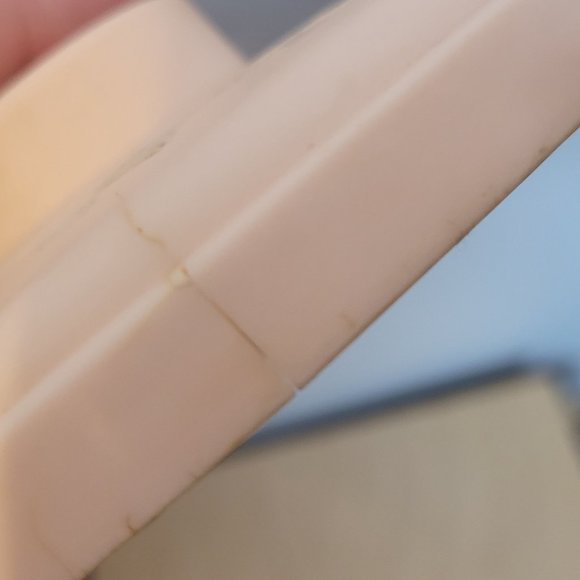 MCM Pink Plastic Canister Set of 3 With Lids Sugar Coffee Tea Nesting Storage - Picture 12 of 13